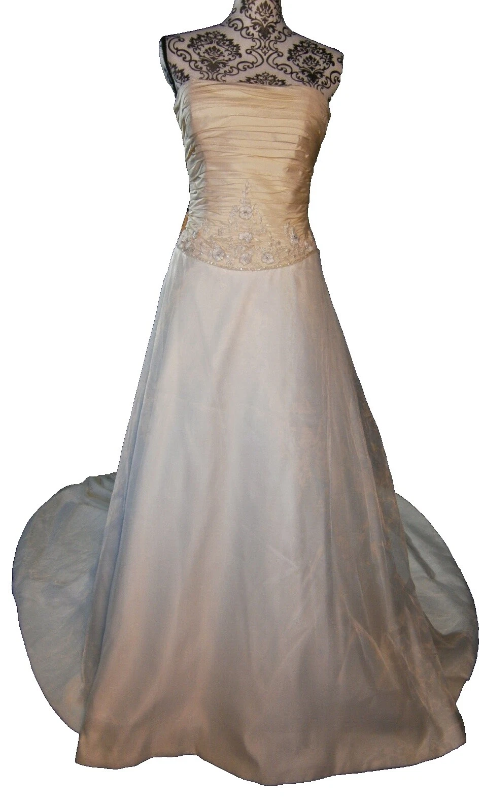 Polyester Corset Wedding Dresses