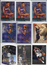 (18) 1997 Topps Bowman's Best Finest Metal SPX Fleer Skybox Tracy McGrady RC LOT