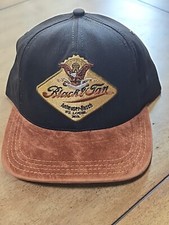 Made In USA Anheuser Busch Hat Strapback Hat Suede Bill Leather OSFM