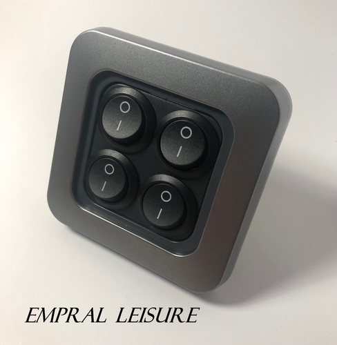 Battery Light Switch CBE C-Line 12V Double Light Switch For - Foto 7