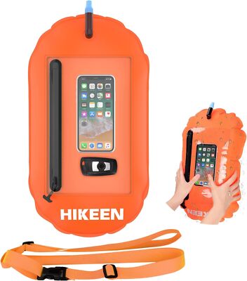 Swimming Buoy Tow Floats for Open Water Swimming, Swim Buoy Dry Bag Phone Case