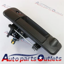 Fit For Toyota Tundra Texture  2007-13 Black Tailgate Handle W/Rear Camera Hole
