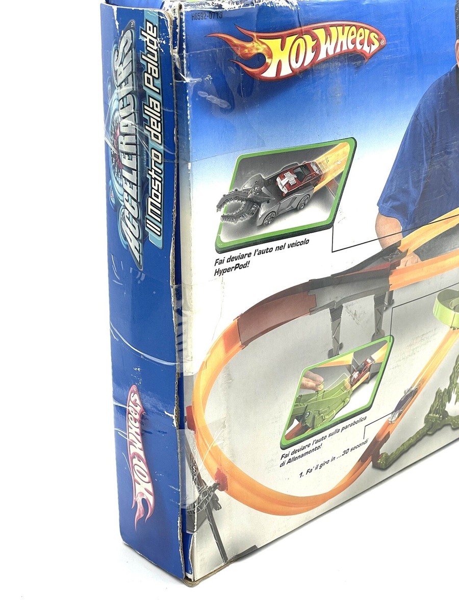 ホットホイール アクセラースワンプビースト レーストラックセット 2004 HOT WHEELS ACCELERACERS SWAMP BEAST RACE TRACK SET 2004 New