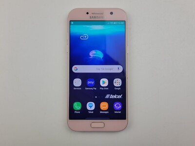 Samsung Galaxy A5 (2017) (SM-A520F) 32GB - Pink (Telcel) Smartphone - H0974
