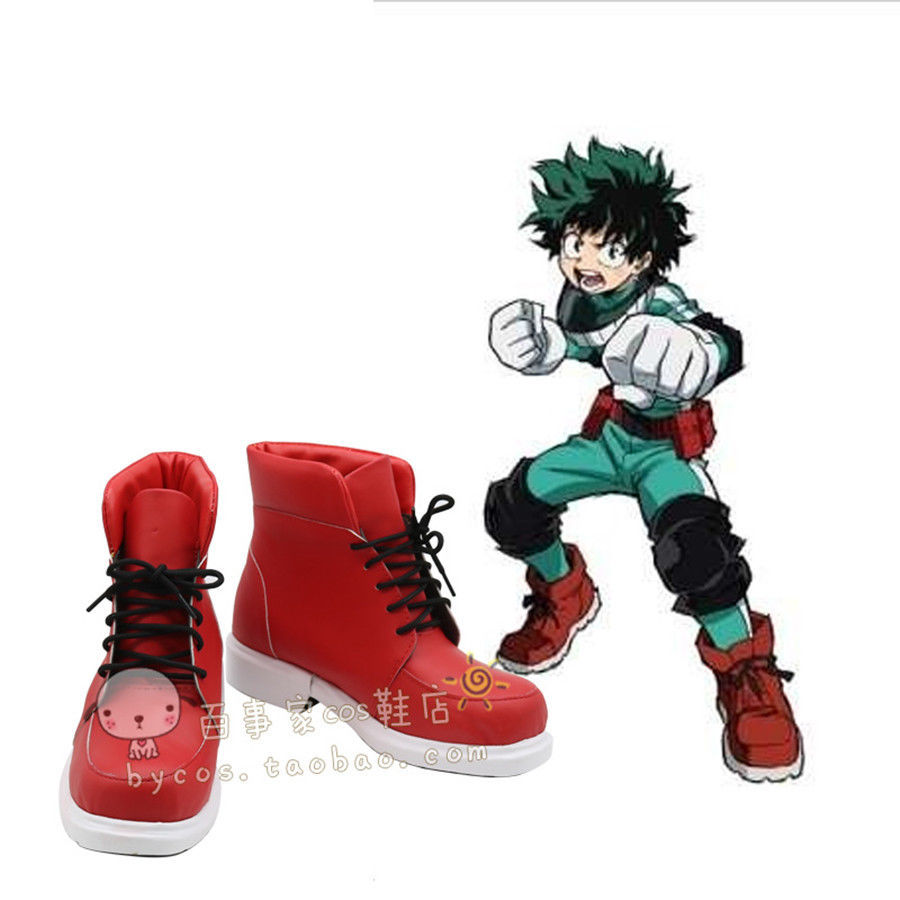 deku red shoes nike