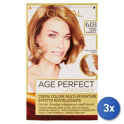 3x L Oréal Paris Alter Perfect By Excellence, 6.03 Blond Dunkel Caramel