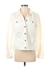 Indigo Women Ivory Denim Jacket S