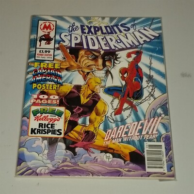 EXPLOITS OF SPIDERMAN #18 9TH FEBRUARY 1994 BRITISH WEEKLY COMICS