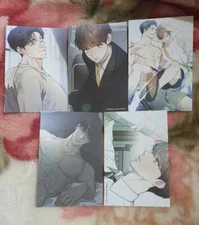 A batch of 5 Mofun unwritten free postcards