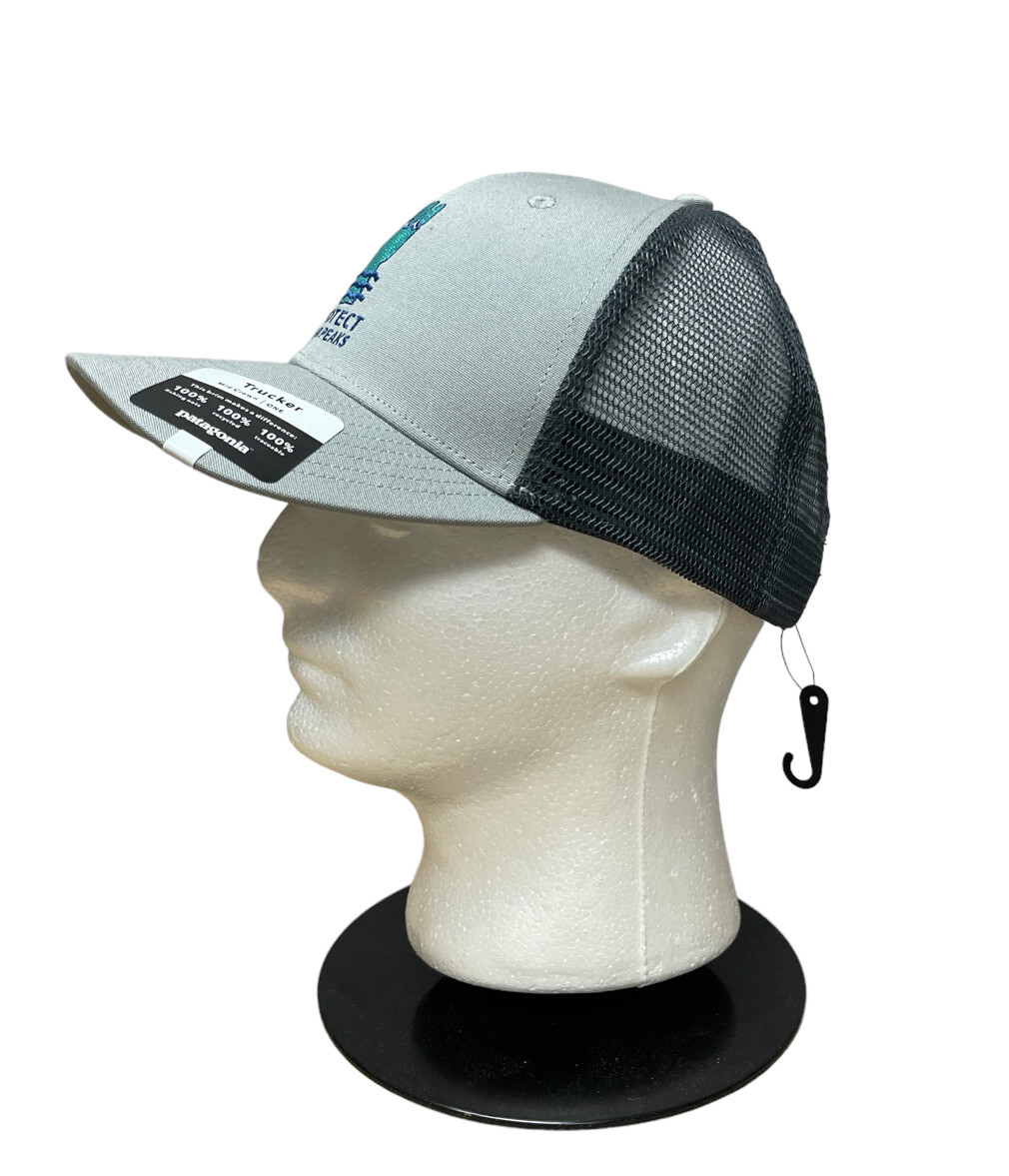 patagonia キャップ protect your peaks Protect Your Peaks Patagonia Trucker Hat Cap Womens Teal