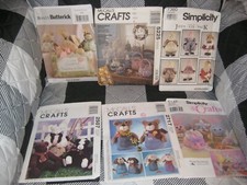 6 MCCALLS HOLIDAY CRAFTS PATTERNS UNCUT 2507,2717,5142,7360,5225,4415