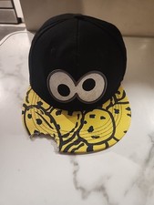 Eye Cookie Monter Embroidery Hip-hop Hats Bite Out Of Brim Design