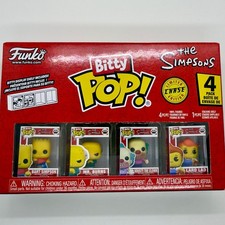 NEW! The Simpsons Bart Funko Bitty Pop! 4Pack | Chief Wiggum Variant