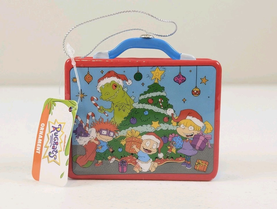 Rugrats Mini Retro Lunchbox Christmas Ornament Holiday Tree Decor New