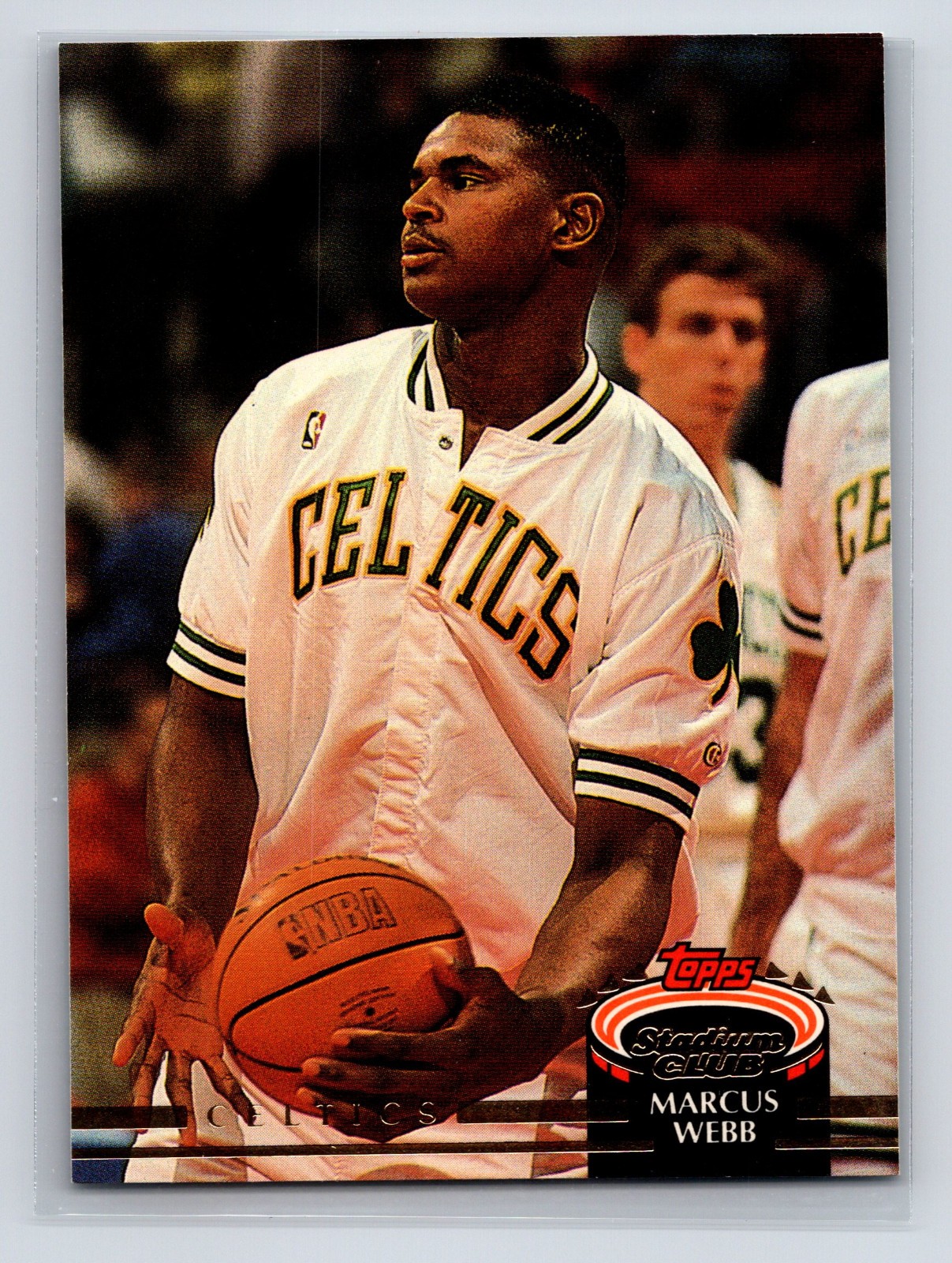 1992-93 Topps Stadium Club - Marcus Webb #307 (RC)