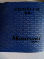 PREVOST BUS MANUAL- Binder- Repair  Diagrams 