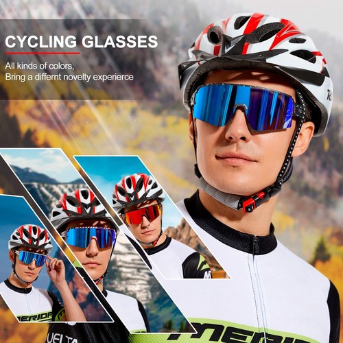 Polarized cycling glasses sports sunglasses,UV400 Protection Fishing Driving ... - Picture 6 of 7