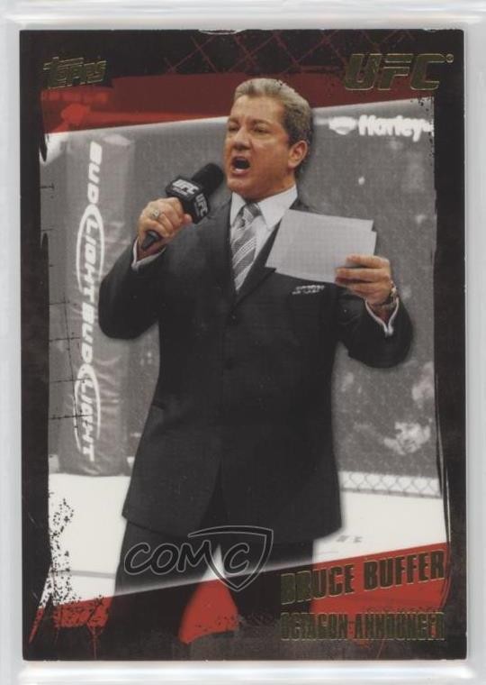 2010 Topps UFC Series 4 Gold Bruce Buffer #170 0ly5