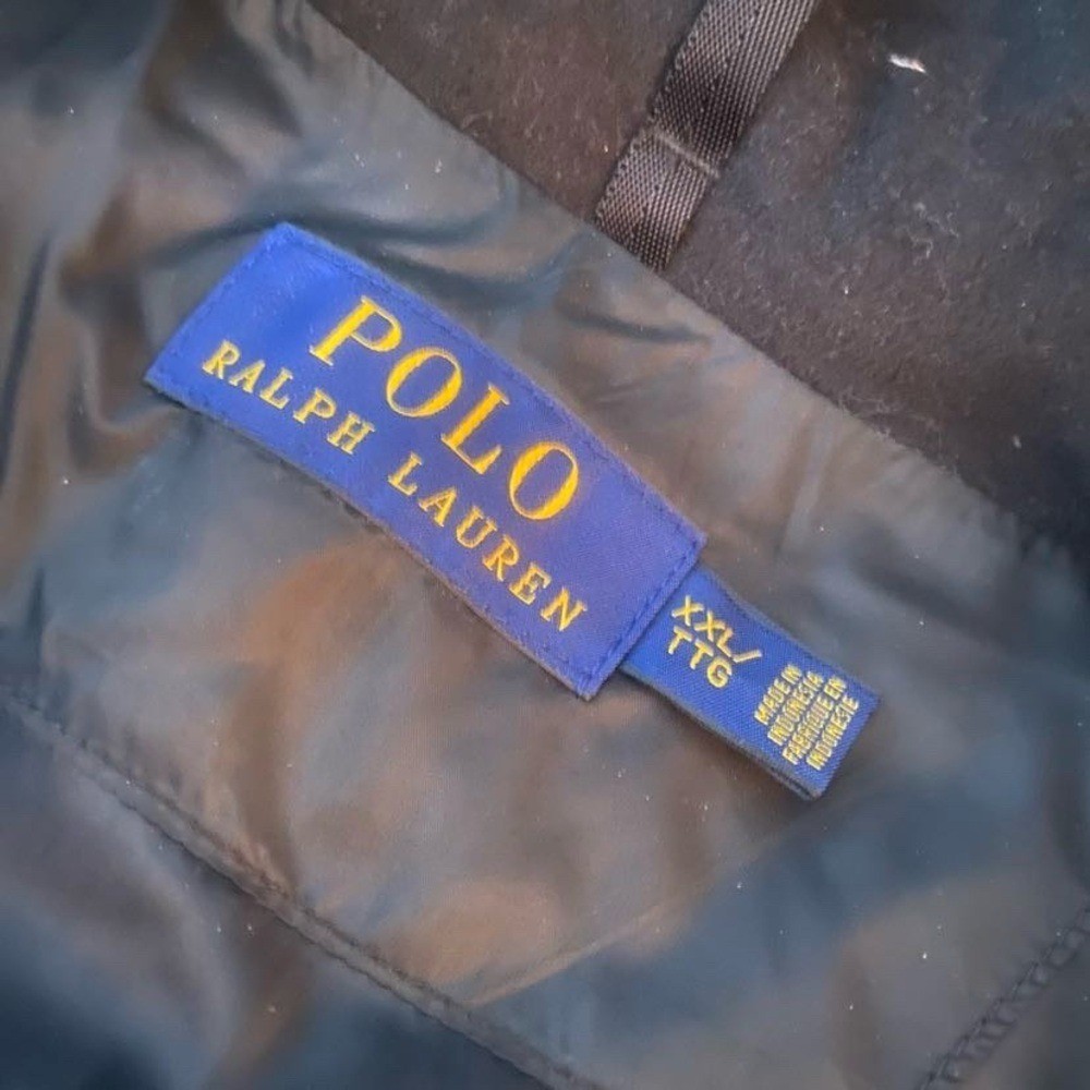 Polo Ralph Lauren Puffer Vest Uomo XXL Nero Grande Pony Down Sci Alpino Y2K Giacca