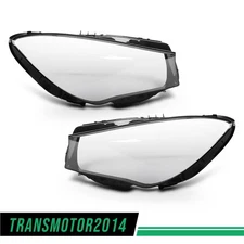 Headlight Lens Cover Fits 2016-2019 Mercedes-Benz W117 CLA250 CLA45 Left & Right