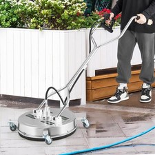 4000 PSI Stainless Steel Surface Cleaner with Casters 20in Handle