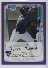 2011 Bowman Chrome Prospects Purple Refractor 13/700 Rymer Liriano #BCP101 0c2