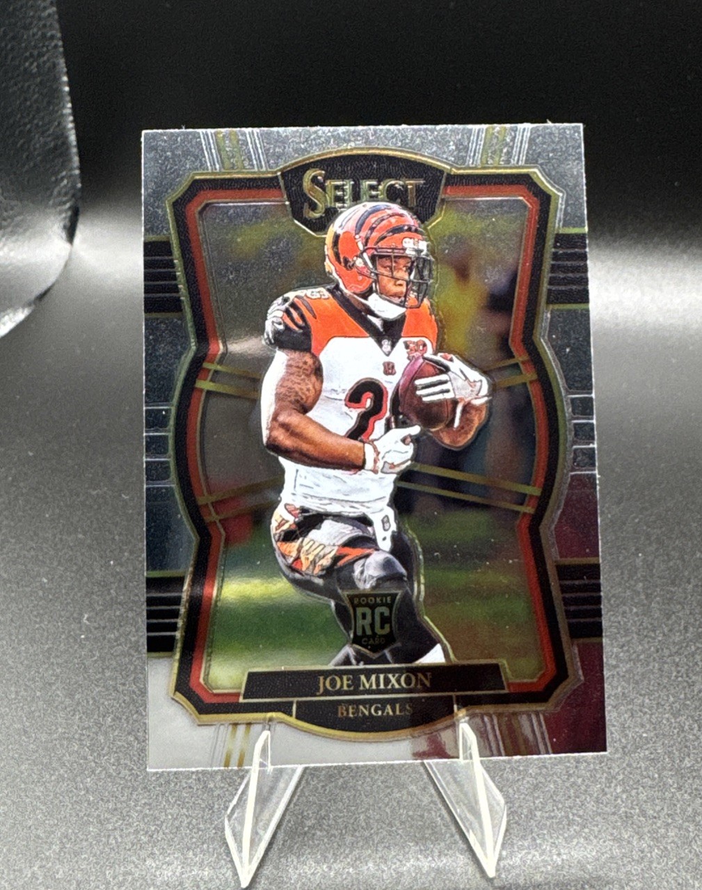 2017 Panini Select Premier Level Joe Mixon #136 Rookie RC Bengals