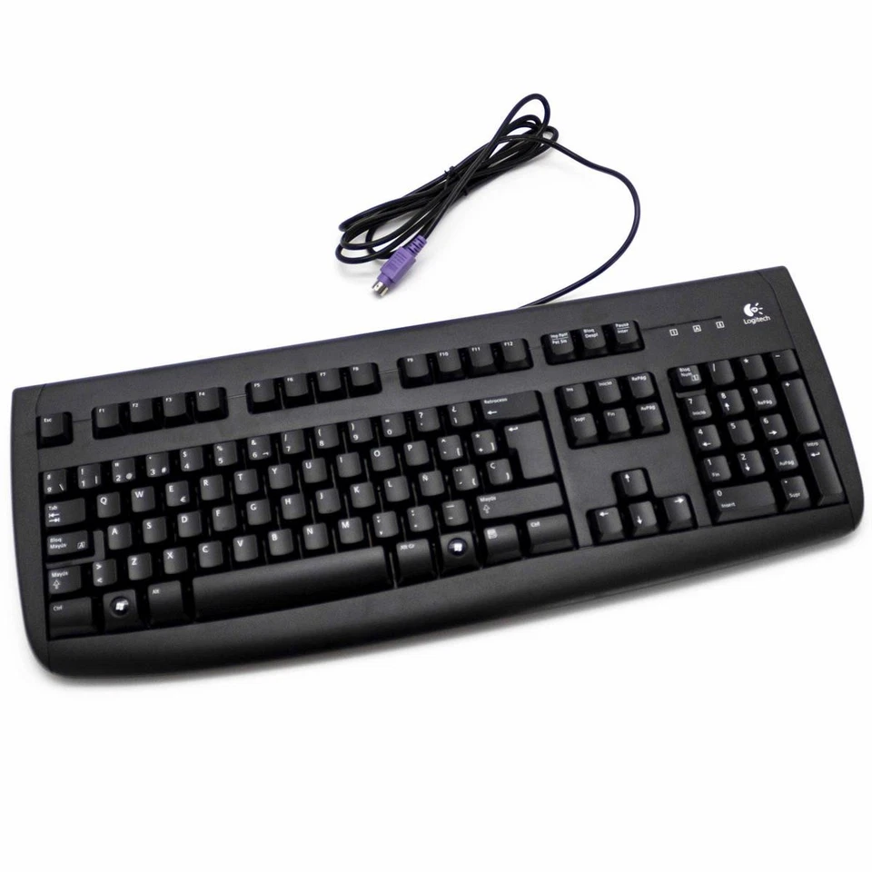 Logitech Deluxe 250 Keyboard PS2 Italian Layout Wired - Image 4 of 4
