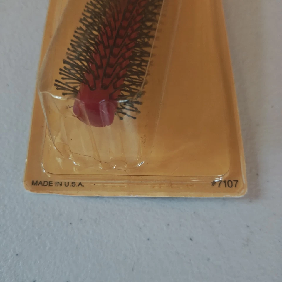 Cepillo Goody Blow Style 7107 agarre cuadrado 1982 nuevo de colección herramienta para el cabello EE. UU. peinado marrón Foto 3 de 4