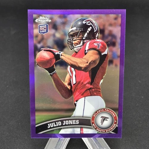 2011 Topps Chrome - Julio Jones #131 Purple Refractor 181/499 (RC)