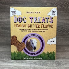 TRADER JOE'S Dog Treats - Peanut Butter Flavor - 20 Oz