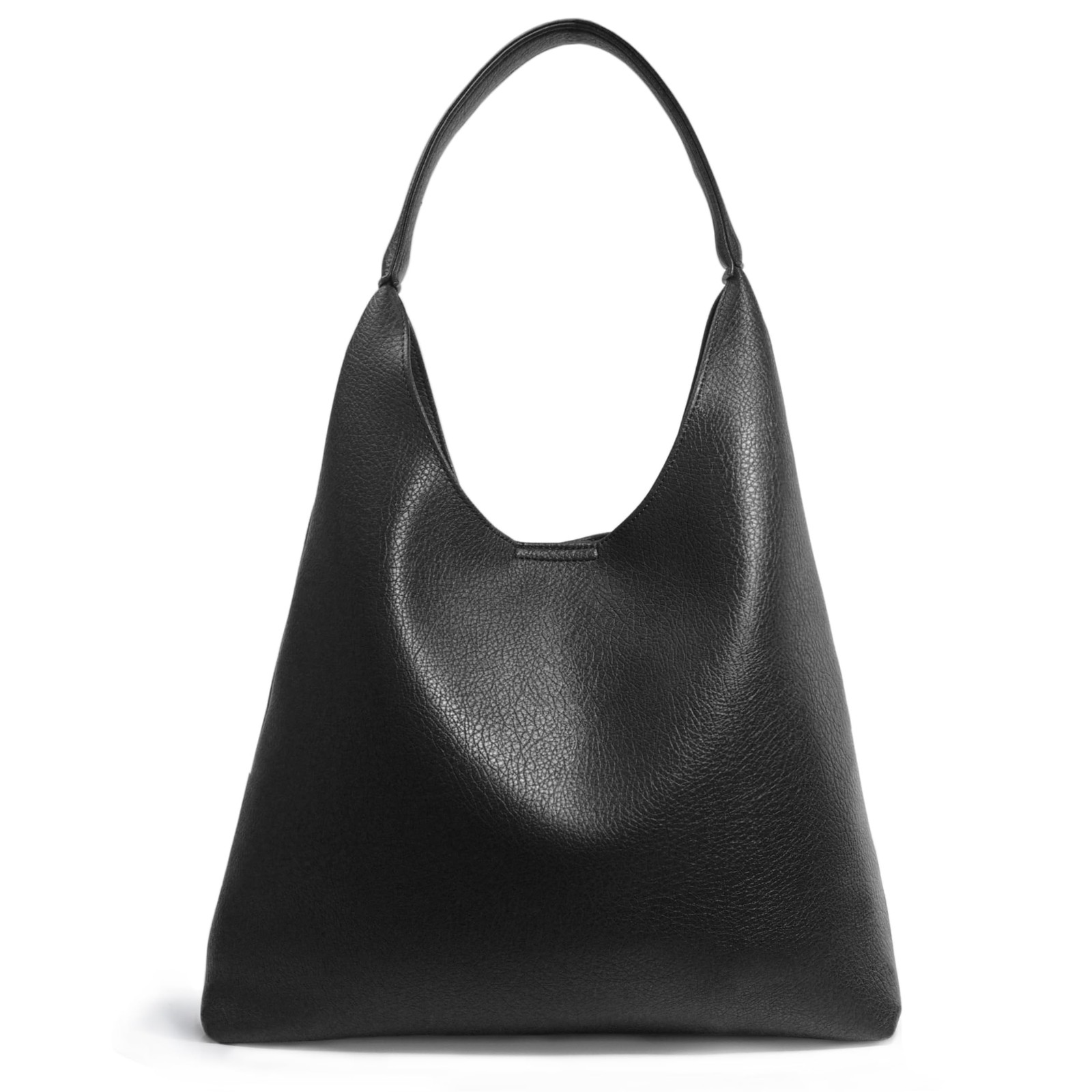 Hobo Bags for Women Soft Vegan Leather Shoulder Handbag Slouchy Tote Purses B...