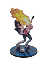 ACE FREHLEY 8" DISPLAY STANDEE Figure Statue Cutout KISS Doll Toy Standup Decor