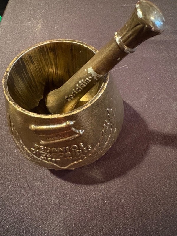 Vintage Mortar and Pestle Set  
