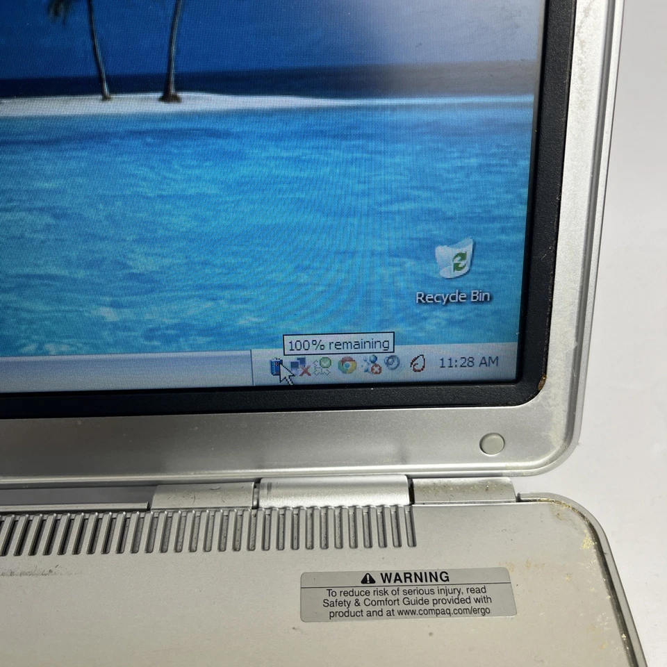 Notebook Compaq Presario M2000 Windows XP AMD Turion64 Testado - Imagem 3 de 4