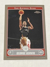 2006-07 Topps Chrome Basketball #159 - George Gervin - San Antonio Spurs