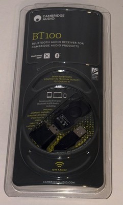 Cambridge Audio BT100 Bluetooth Audio Receiver aptX USB Dongle C10464 Sealed