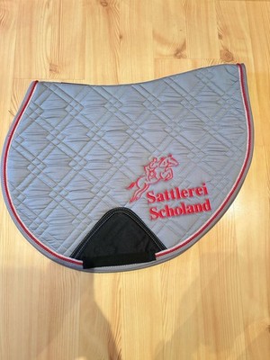 Equest Schabracke Vielseitigkeit Springen Sattelunterlage Grau Full Grau