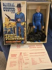 MARX Johnny West Fort Apache Fighters Vintage GENERAL CUSTER Box Accessories