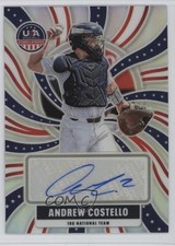 2026 Panini Stars & Stripes Prizm Andrew Costello #NTS-AC Auto 0j81