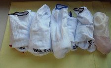 11 Paar Füsslinge Replay, Gr.40-44, Baumwolle, Rand rot, blau, nicht getragen