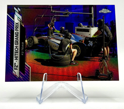 2020 Topps Chrome Formula 1 F1 Hitech Grand Prix #109 Purple /399