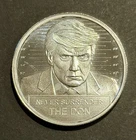 1 Oz Silver Round .999 Fine Donald Trump Never Surrender “THE DON” 1 Troy Ounce