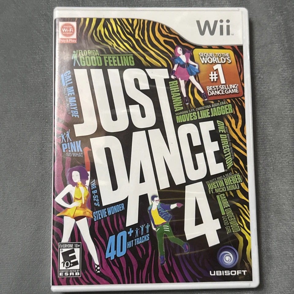 Just Dance 3 & 4 (Nintendo Wii) Bundle CIB Complete with Manual Tested - Image 2 of 4