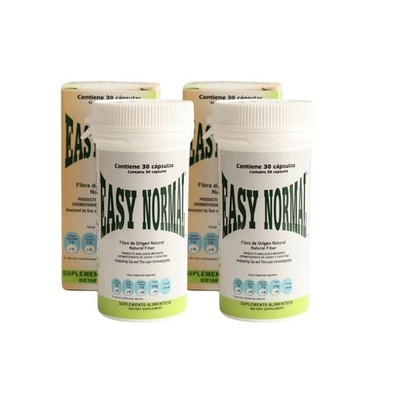 Easy Normal by Easy Figure | 2-Pack Natural Fiber Capsules (30 Each) | Apoyo Dig