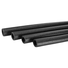 Foam Tube Sponge Protective Sleeve Black Sleeve 25x40mm(1x1.57 Inch) 4pcs