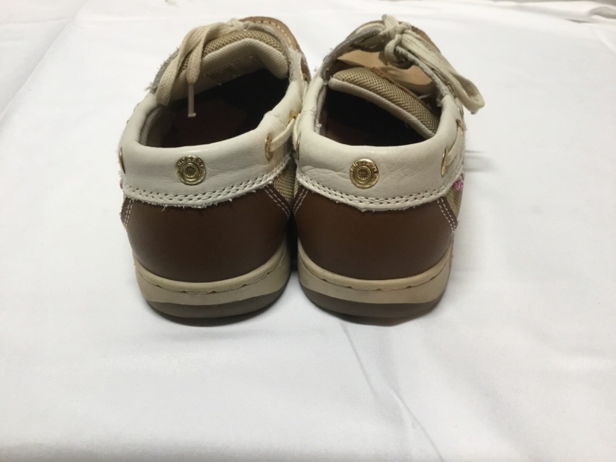 Margaritaville Shoes Womens 7 Tan Boat Shoes Avalon slide on View 5