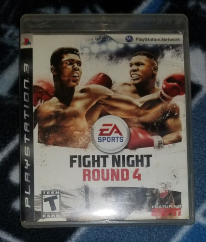 Fight Night Round 4 Sony PlayStation 3 PS3 No Manual Tested - Picture 2 of 8