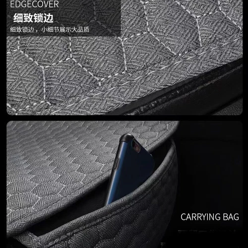 Linen Front Rear Car Seat Cover Protector Seat Back Cushion Pad Mat Fr Truck SUV - Bild 9 von 24