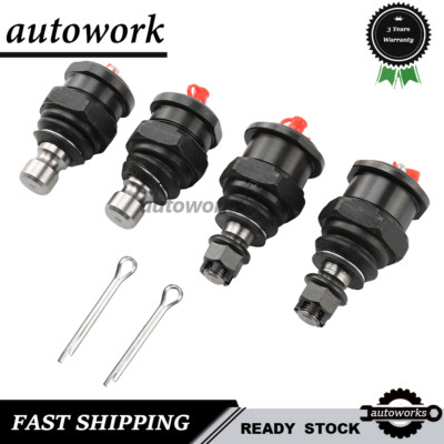 4X For 03-13 Dodge 2500 3500 Cummins Upper Lower Ball Joints Package 0313BJPACK